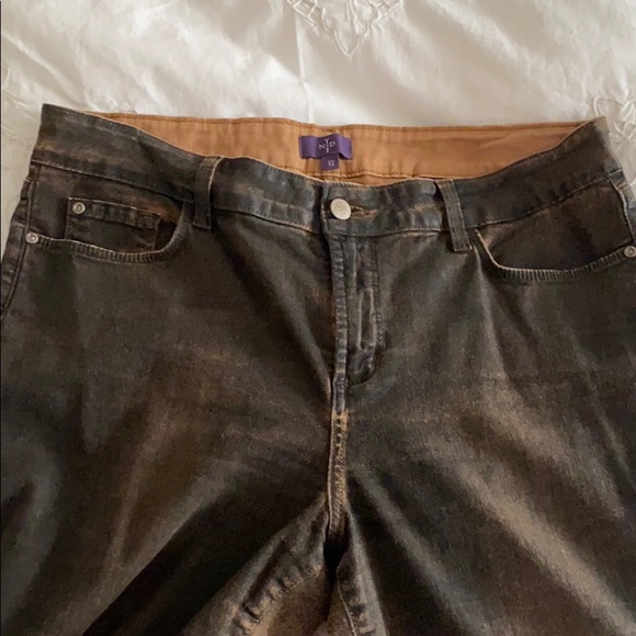 Not Your Daughters Jeans skinny jeans in Excellent condition. Nice brown color - Picture 3 of 4